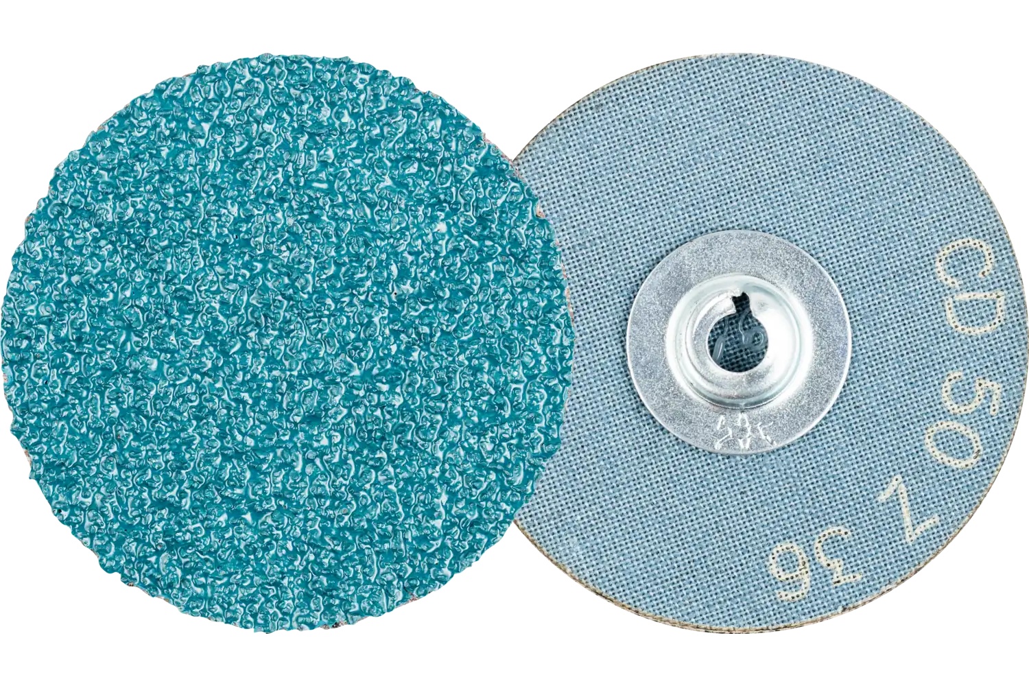Picture of Pferd CombiDisc® Abrasive Disc, 2" Dia, Type CD, 36 Grit, Zirconia alumina
